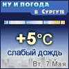 Ну и погода в Сургуте - Поминутный прогноз погоды